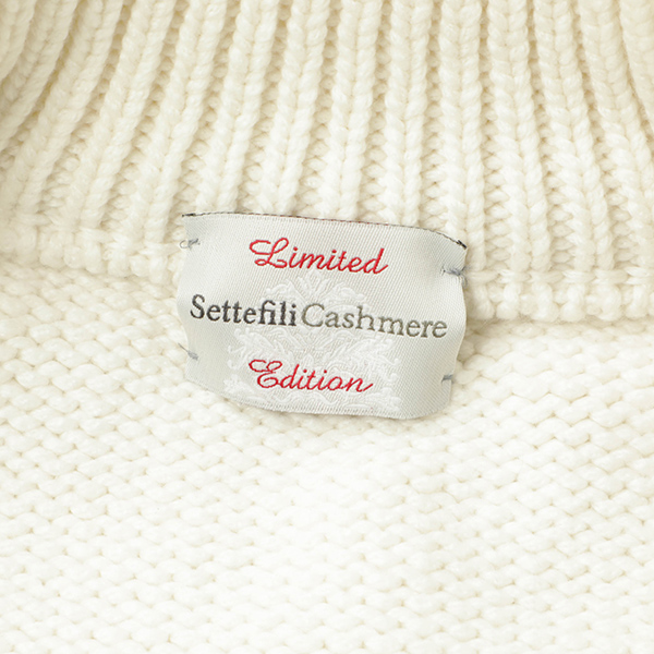 数量限定】【フルハンドメイド】Settefili Cashmere セッテフィーリ